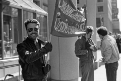 Demonstration Against Customs Censorship (Jan. 22, 1987)