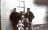 Grandparents - 1e   John A Peckham with Herbert  unknown woman Jearld and Edward and Gloria Rogers