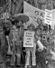 Ottawa Demonstration - August 28, 1971 -7a   Double-Exposure